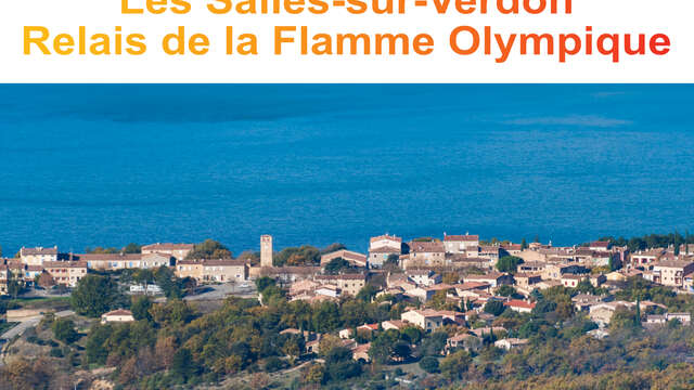 Relais de la Flamme Olympique - Les Salles-sur-Verdon