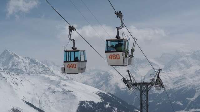 Dernière descente - Télécabine Verbier–Savoleyres