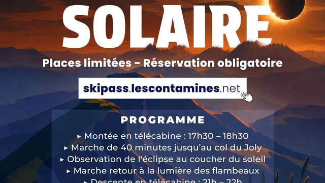 Special evening for the solar eclipse - sold out