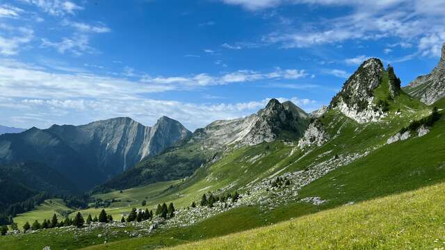 Traversée des Hautes-Bauges