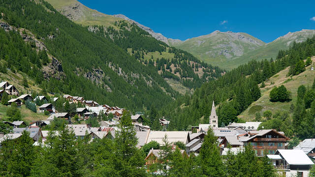 Montée de Valpreveyre depuis Abriès