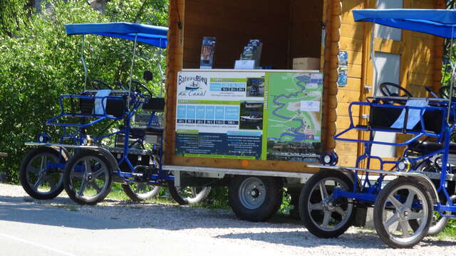 Location Rosalies - Bateau Bleu du Canal