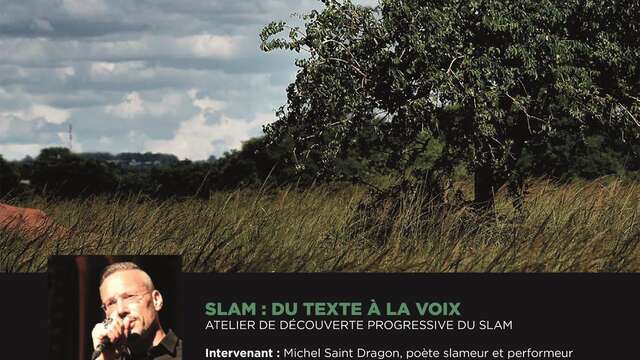 Printemps des Poètes : SLAM, from text to voice" workshop