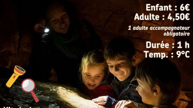 Visite "A la recherche des trésors de la grotte"