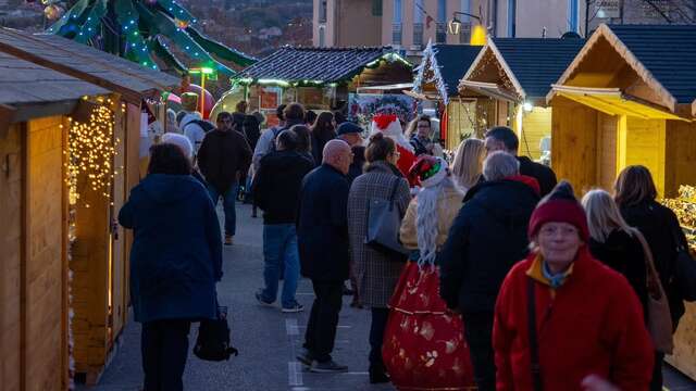 Marché de Noël à Manosque