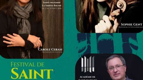 Concert : Carole Cesari, Sophie Gent, Emmanuel Balssa - Récital d'orgue | Festival d'Orgue