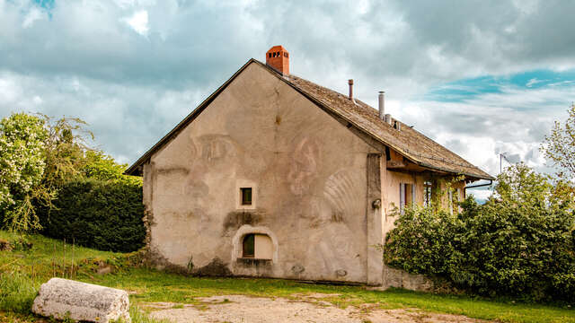 Fresque murale Transmission - Alberto Ruce