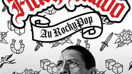 Flash tattoo at the Rocky Pop Hotel