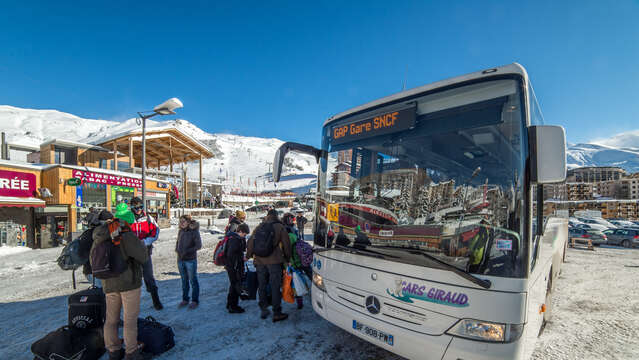 Ligne régulière Gap - Orcières Merlette 1850 (n°524 et n°528)