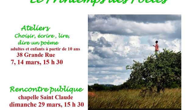 Le Printemps des Poètes à Cheignieu-la-Balme