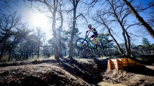 Parcours bleu - Stade VTT XCO de Haute-Provence