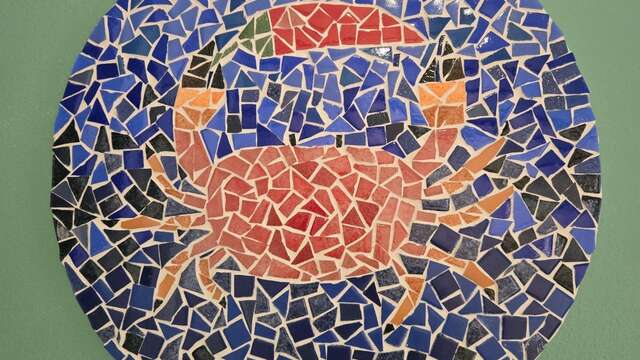 Le crabe piment, cours de mosaïque