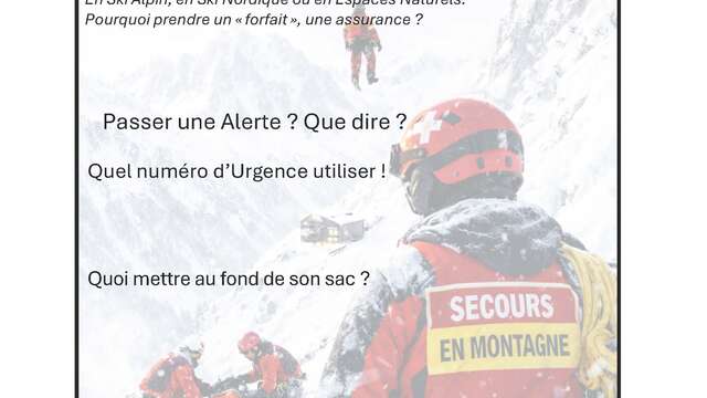Que faire en cas d'incident en montagne ?