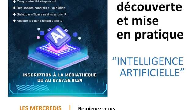 Ateliers Informatique Intelligence Artificielle