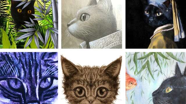 Des Chats ! expo rencontre artistes et ateliers créatifs