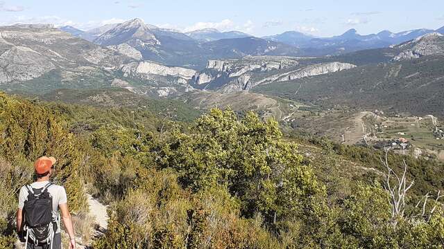 Sentier du Bastidon en aller-retour