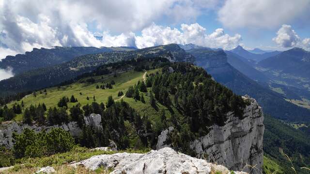 Randonnée sur les hauts plateaux