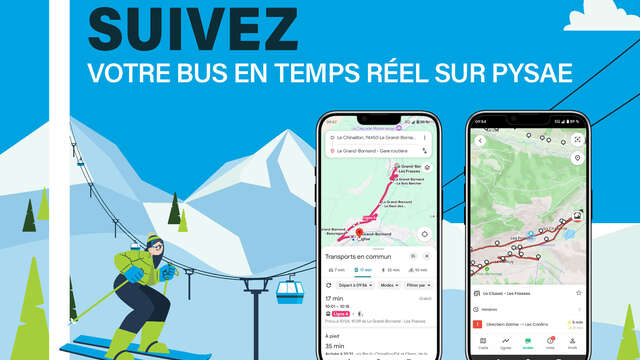 Ligne de bus Le Grand-Bornand - Saint-Jean-de-Sixt - La Clusaz