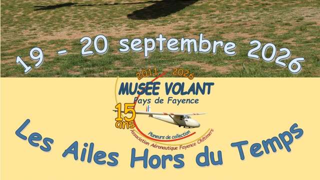 "Les ailes hors du temps" - JEP 2026