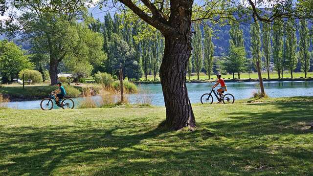 Liaison VTT Eygliers gare - Eygliers base de loisir