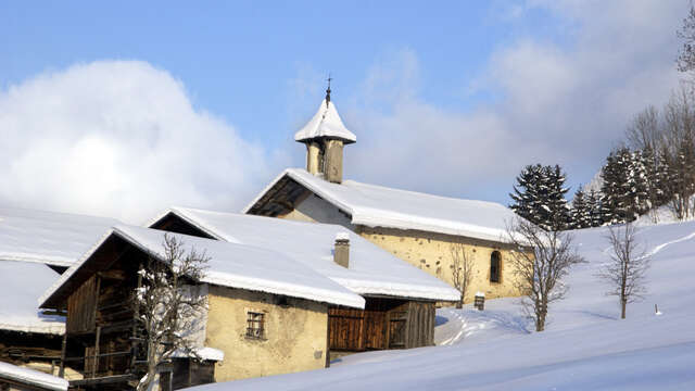 Hameau et chapelle de Saint Sauveur