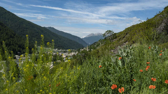 Vers le petit paradis du hameau du Lombard en gravel