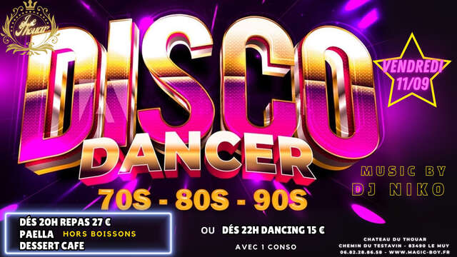 Soirée disco au Thouar