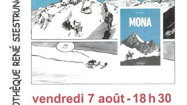Exposition "MONA" planches de BD d'Eric Savoldelli - Bibliothèque  Val des Près