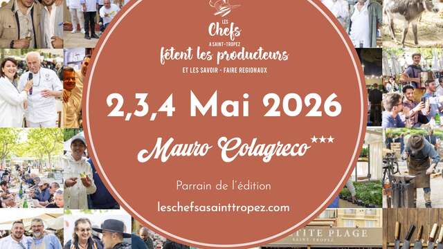 Les Chefs à Saint-Tropez fêtent les producteurs