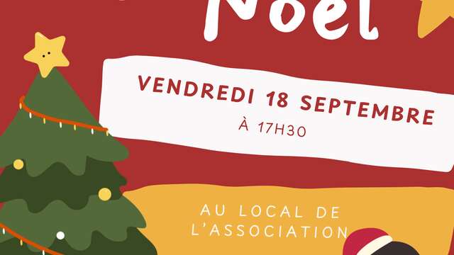 Réunion de préparation des décorations de Noël