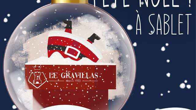 Le Gravillas feiert Weihnachten