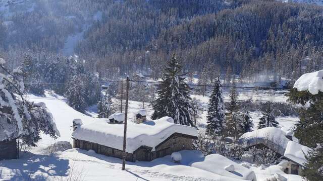 Snowshoeing - Tour of Mont du Castel