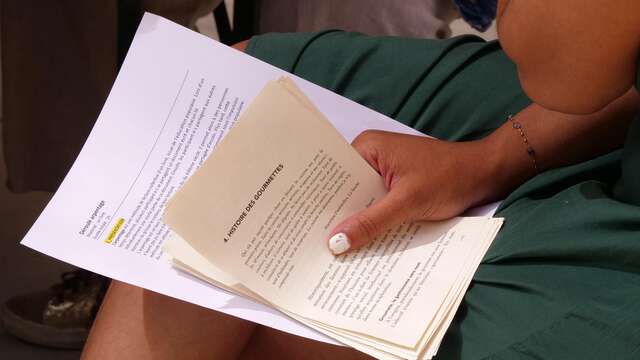 Arpentage du livre « Passer à table » - Festival Confit !