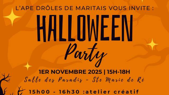 Halloween Party de l'APE