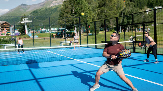 Padel tennis court