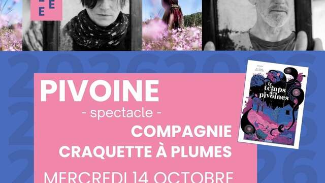 Spectacle " Le Temps des Pivoines"- Prix des Lecteurs du VAR