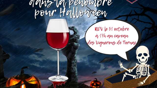 Dégustation dans la pénombre pour Halloween
