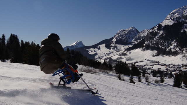 Le Grand-Bornand - Domaine accessible en fauteuil ski