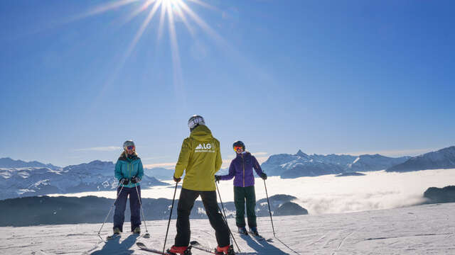 Cours privé de ski alpin