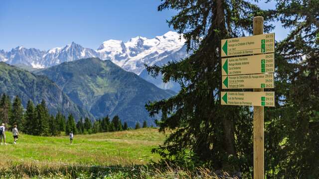 Randonnée à la journée avec le Bureau Montagne de Passy