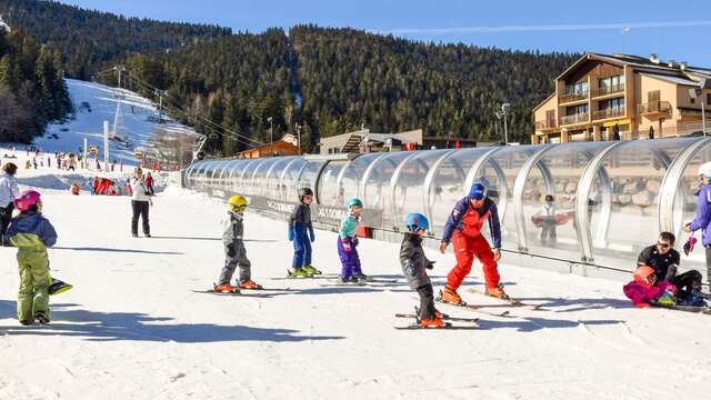 Espace évolution : luge à la station Ax 3 Domaines