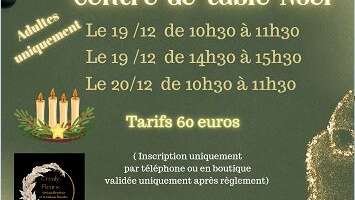 Atelier floral : Centre de table Noël