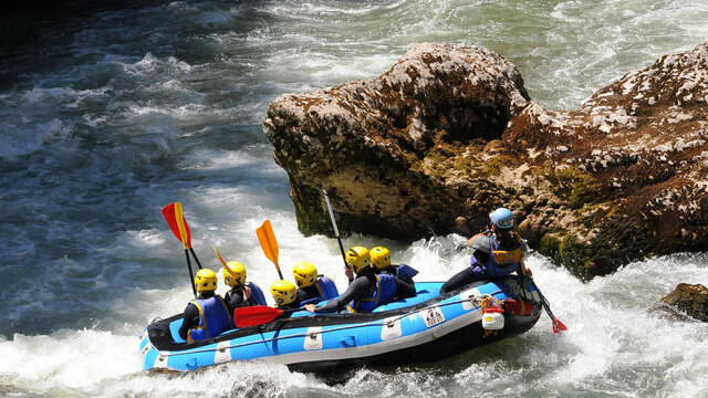 Séance de Rafting