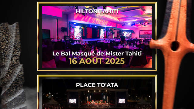 Mister Tahiti 2025 masquerade ball