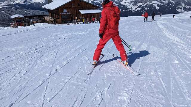 Snowboard and alpine skiing private lessons -  6h 1 person