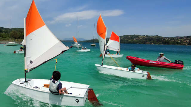 Cours collectifs de voile au YCGC