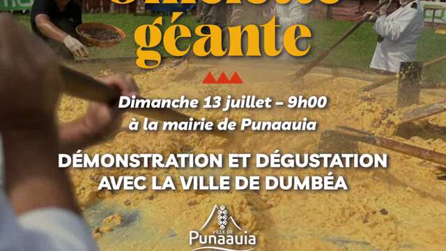The giant omelette - Orange Festival