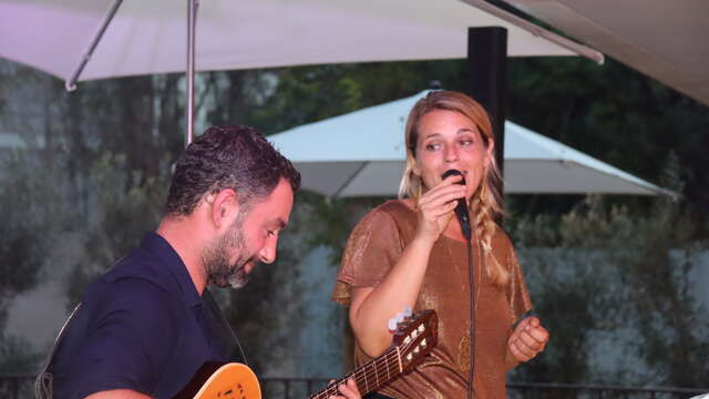 Gréoux Jazz Festival - Diner jazz "Andrea Capparros & Emile Melenchon"