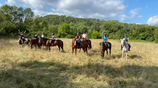 Balade à cheval au Lac Saint Cassien - TLP Equitation