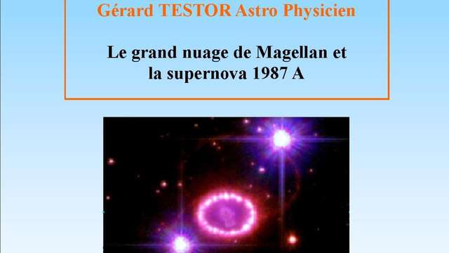 Vortrag „Die Große Magellansche Wolke und die Supernova 1987 A“
